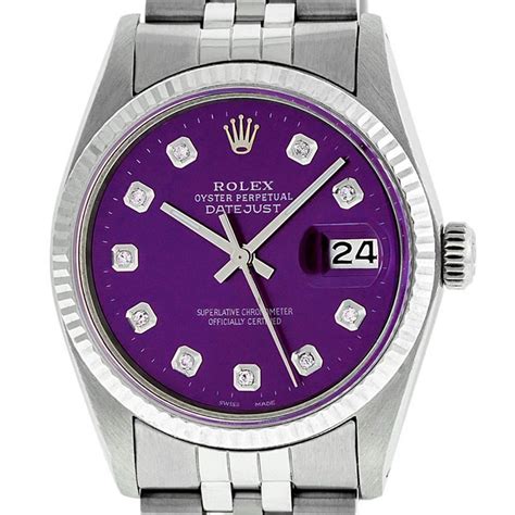 rolex datejust 36mm purple|rolex datejust 36 price new.